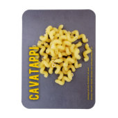 Cavatappi Italienisches Rezept zutat Magneet (Verticaal)