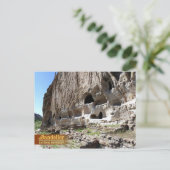 Cavates at Bandelier National Monument (NM) Briefkaart (Staand voorkant)