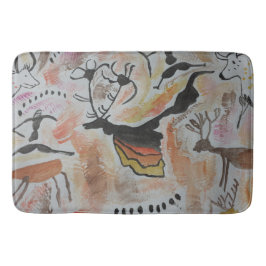 Cave Art Abstract Badmat