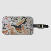 Cave Art Abstract Bagagelabel (Voorkant (horizontaal))