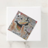 Cave Art Abstract Bedankjes Labels (In situ)