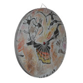 Cave Art Abstract Dartbord (Voorkant Links)