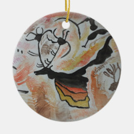 Cave Art Abstract Keramisch Ornament