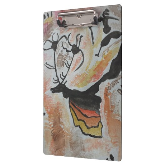 Cave Art Abstract Klembord (Links)