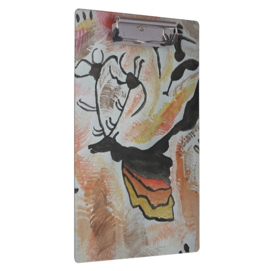 Cave Art Abstract Klembord (Rechts)