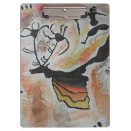 Cave Art Abstract Klembord