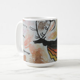 Cave Art Abstract Koffiemok