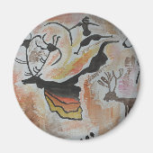 Cave Art Abstract Magnet (Voorkant)