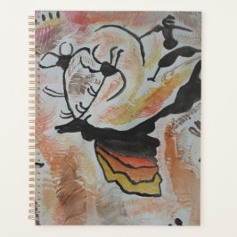 Cave Art Abstract Planner