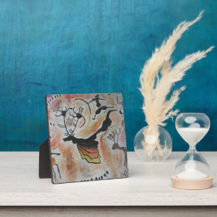 Cave Art Abstract Plaque Fotoplaat