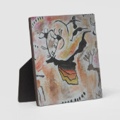 Cave Art Abstract Plaque Fotoplaat (Voorkant)