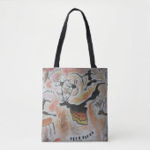 Cave Art Abstract Tote Bag (Voorkant)
