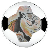 Cave Art Abstract Voetbal (Gedraaid)