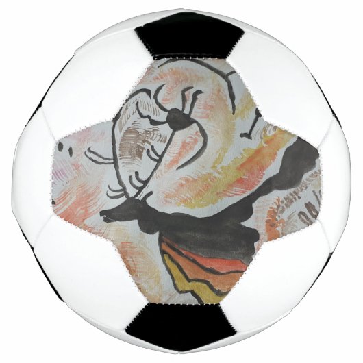 Cave Art Abstract Voetbal (Voorkant)