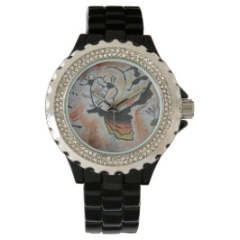 Cave Art Abstract Watch Horloge