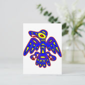 Cave Art, Ancient Bird Tekening Briefkaart (Staand voorkant)