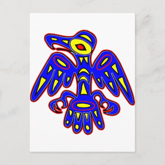 Cave Art, Ancient Bird Tekening Briefkaart (Voorkant)