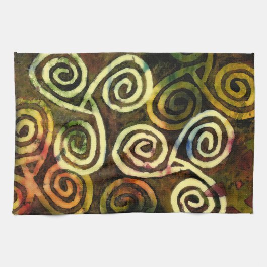 Cave Art Tea Towel Theedoek (Horizontaal)