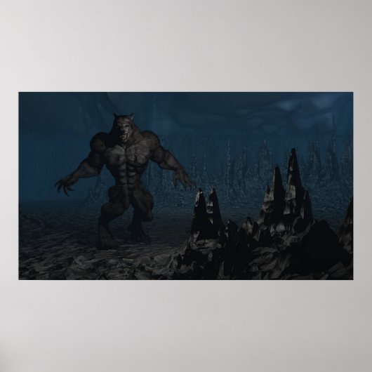 Cave Beast Poster (Voorkant)