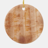 Cave Bench Keramisch Ornament (Achterkant)