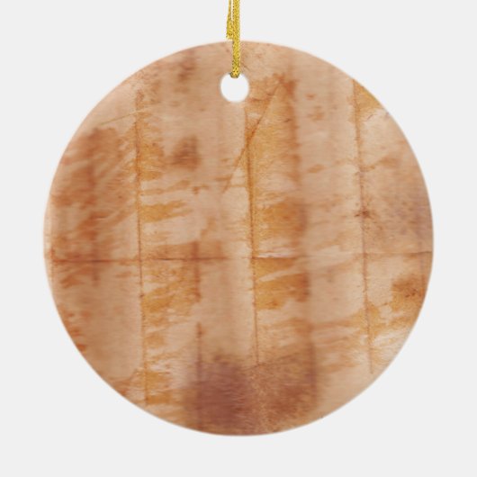 Cave Bench Keramisch Ornament (Achterkant)