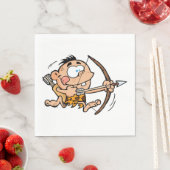 Cave Boy met buis en Pijl Servet (Insitu)