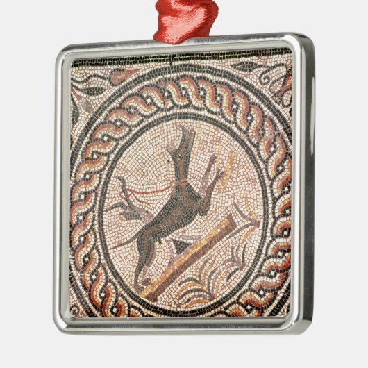 Cave Canem 2e-3e eeuw Metalen Ornament (Links)