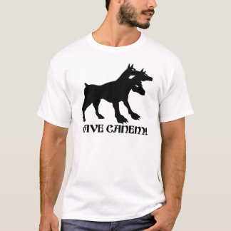 CAVE CANEM - BEWARE OF DOG Latijn T-shirt