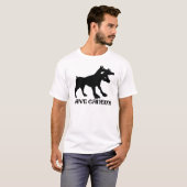 CAVE CANEM - BEWARE OF DOG Latijn T-shirt (Voorkant volledig)