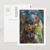 Cave Cat Briefkaart (Voorkant / Achterkant)