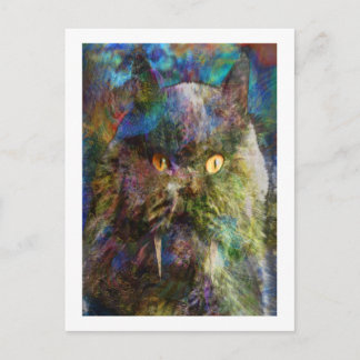 Cave Cat Briefkaart