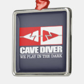 Cave Diver (LM) Metalen Ornament (Links)