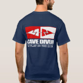 Cave Diver (LM) T-shirt (Achterkant)