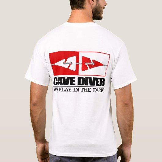 Cave Diver (LM) T-shirt (Achterkant)