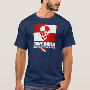 Cave Diver - Wonen op de rand kleding T-shirt