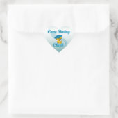 Cave Diving Chick #3 Hart Sticker (Tas)