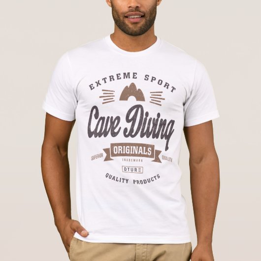 Cave Diving T-shirt (Voorkant)