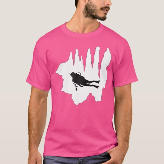 Cave Diving T-shirt (Voorkant)