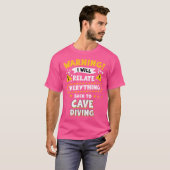 Cave Diving T-shirt (Voorkant volledig)