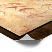 Cave Drawing Painting of Horses Poster (Hoek)