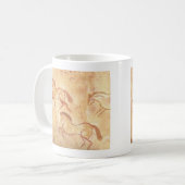 Cave Drawing Schilderen van paarden Koffiemok (Voorkant links)