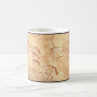 Cave Drawing Schilderen van paarden