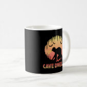 Cave Dweller - Caver Spelunking Speleology Koffiemok (Voorkant rechts)