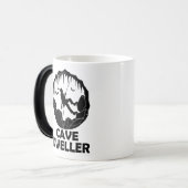 Cave Dweller - Caver Spelunking Speleology Magische Mok (Voorkant links)