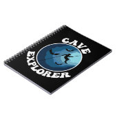 Cave Explorer Caver Caver Caver Caving Speleology  Notitieboek (Linkerzijde)