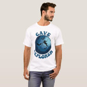 Cave Explorer Caver Caver Caver Caving Speleology T-shirt (Voorkant volledig)