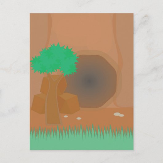 Cave Feestdagenkaart (Voorkant)