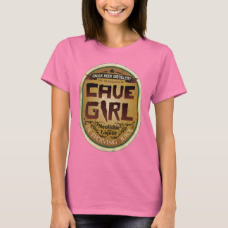 Cave Girl de-evolving Juice T-shirt
