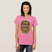 Cave Girl de-evolving Juice T-shirt (Voorkant volledig)
