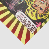 Cave Girl, Gorilla, Elephant Golden Age Comic Book Tissuepapier (Detail)